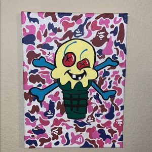 Bape x BBC Painting